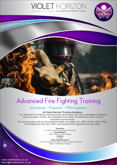 Advanced Fire Fighting Training