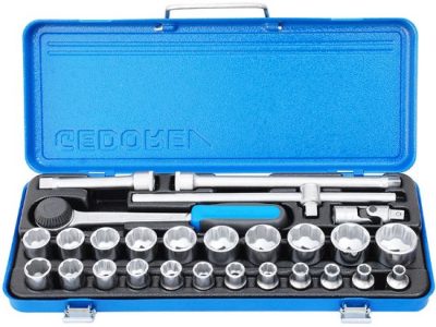 C19/22 TMZ 3/4" Socket Set