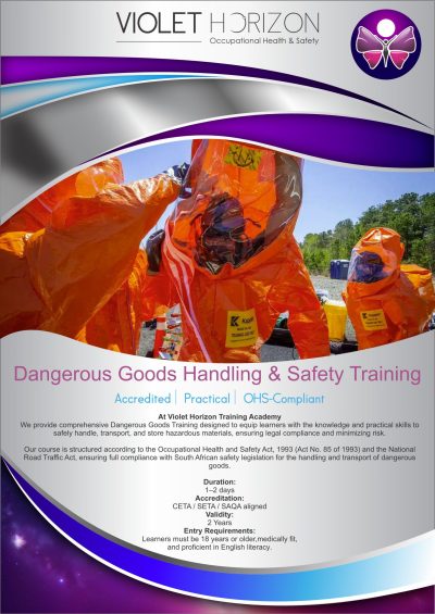 Dangerous Goods Handling & Safety Training