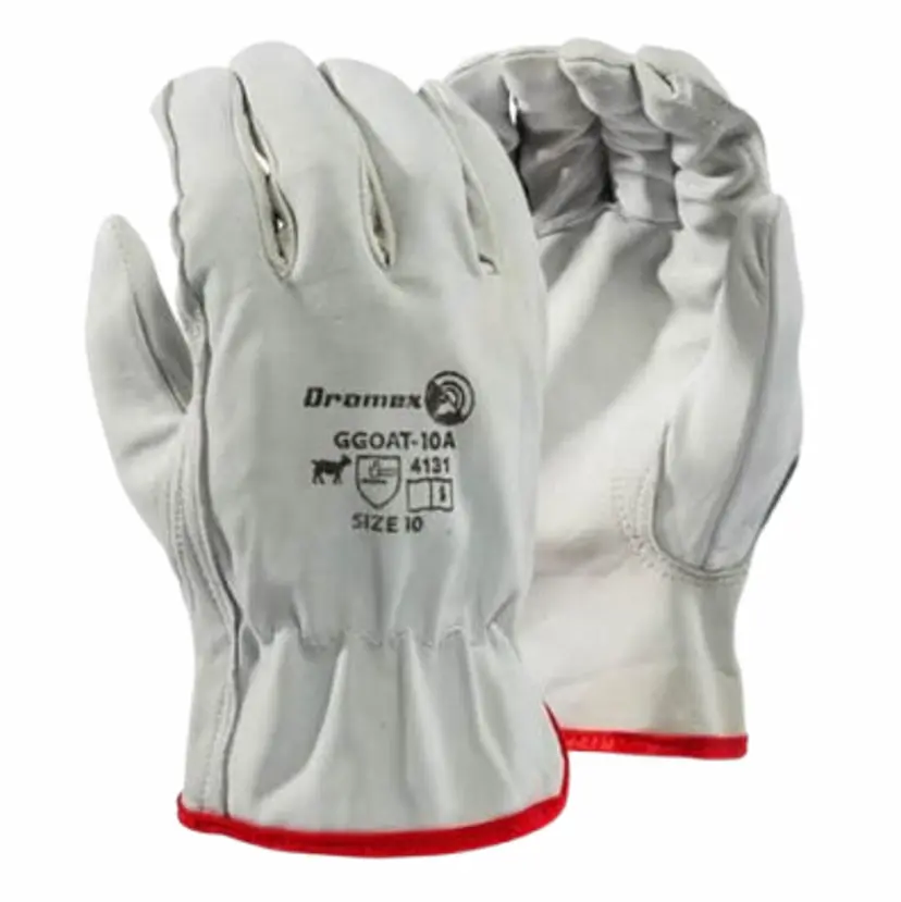 Dromex Premium Goatskin Leather Size 8 Gloves