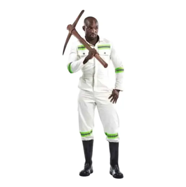 Dromex D59 Unbleached/White Mining Spec Boilersuit