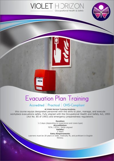 Evacuation Plan Training