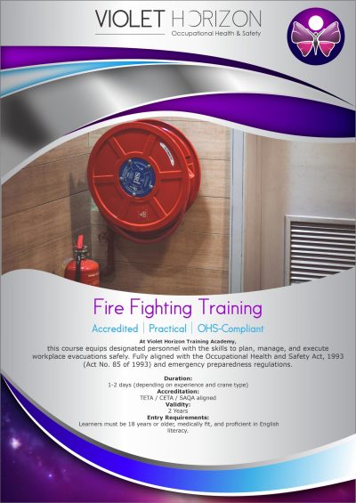 Fire Fighting Training