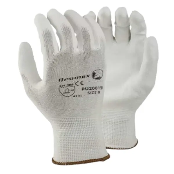 Dromex Synthetic White PU2001 Gloves