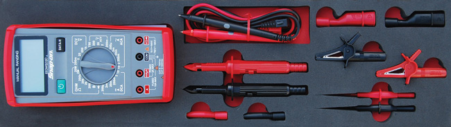 MOD.343SH45S503 - Multi Meter EEDM503D & Test Lead Set; 12pc