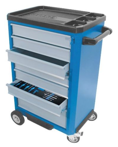 Empty Tool Trolleys