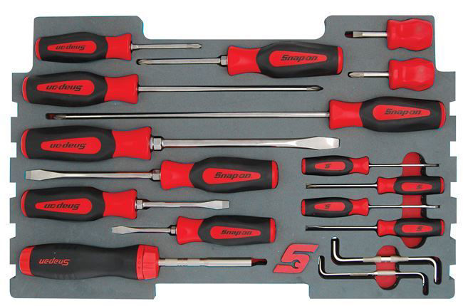 MOD.394SR43F - Screwdriver Set; 17Pc (for KMC box)