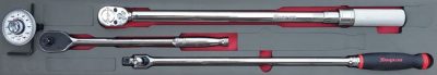 MOD.782SH19W - 1/2" Torque Wrench, Ratchet, Breaker Bar; 4Pc
