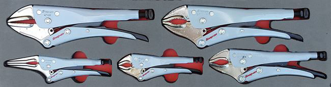 MOD.731SH45S - Locking Plier Set; 5Pc