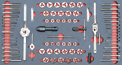 MOD.956SH45L - Tap & Die Set; 76Pc - Metric and Imperial