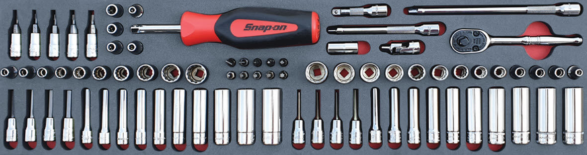 MOD.149SH45SC - 1/4" General Service Set; 78Pc - Metric and Imperial