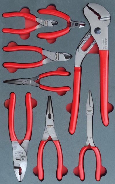 MOD.413SH42D - Plier Set; 8Pc - Aviation