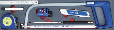 MOD.117BH45S - Cutting and Measuring Set; 8Pc