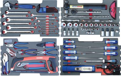 SET.P4BM12 - 74Pc 1/2" Tool Set in Foam Inserts (suitable for KMC Tool Chest Only)