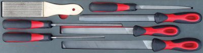 MOD.365SH45S - Combination Files Set; 7Pc