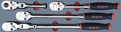 MOD.963SH45S-SG - 1/2” Soft Grip Combination Ratchet Set; 4Pc