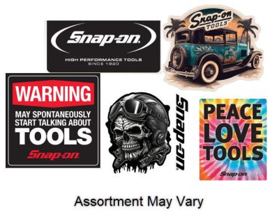 DECAL-5PACK-WO - Various Decals; 5Pk