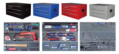SET.AT1BM2003-$ - 114Pc Apprentice Tool Set in Foam Inserts supplied with 3Drw Standard Top Chest