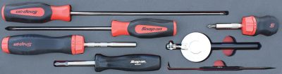 MOD.497SH45S - Combination Screwdrivers and Utility Set; 7Pc