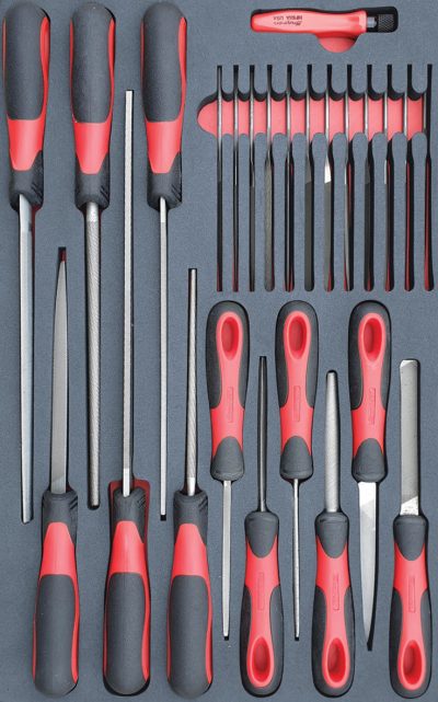 MOD.339SH42D - Combination Files Set (incl Miniature Swiss Files); 25Pc