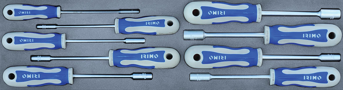 MOD.226BH45S - Nut Driver Set 5-13mm; 9Pc - Metric