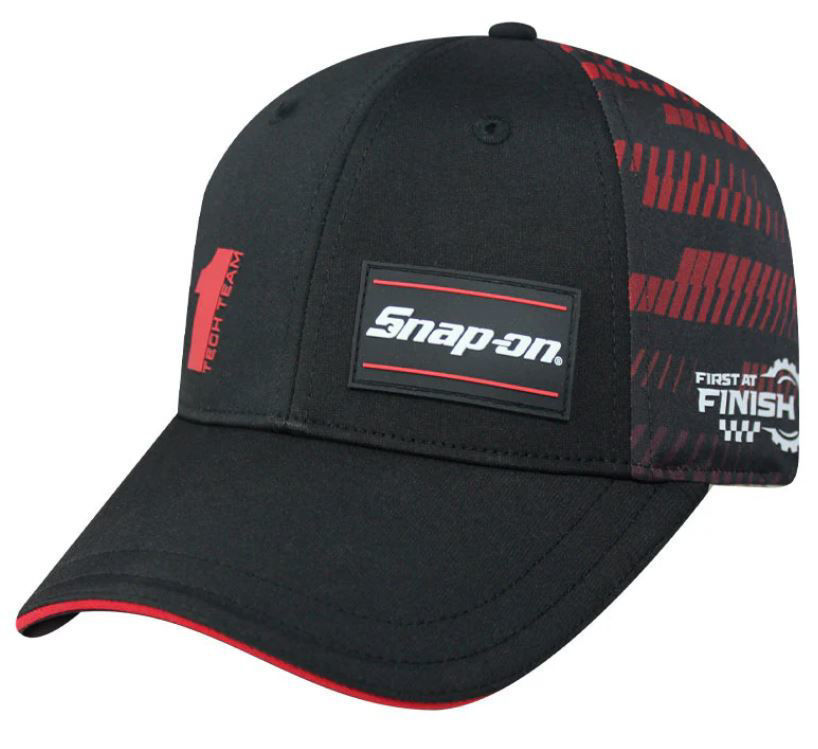 CSN07-7925 - Cap - Podium Blk/Red Adj