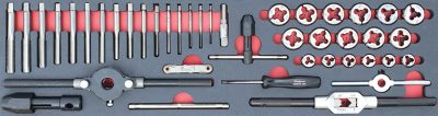 MOD.918SH45S - Tap & Die Sets; 41Pc (Imperial/TD2425A)