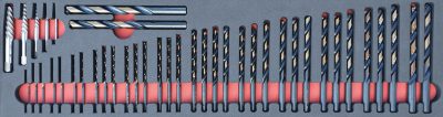 MOD.957SH45S - Drill Bit Set; 41Pc (TDTDM117BBITS)