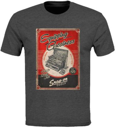 CSN04-7584-M - Equipping Greatness T-Shirt - Black - Medium (Front Print)