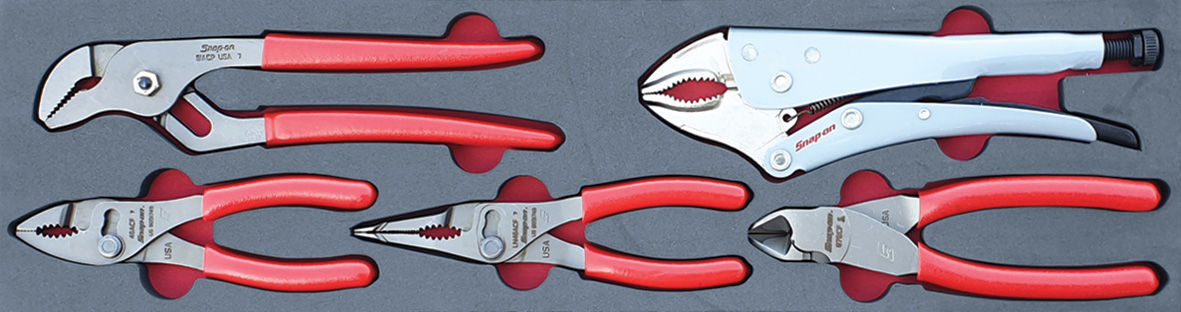 MOD.153SH45S - Plier Set; 5Pc