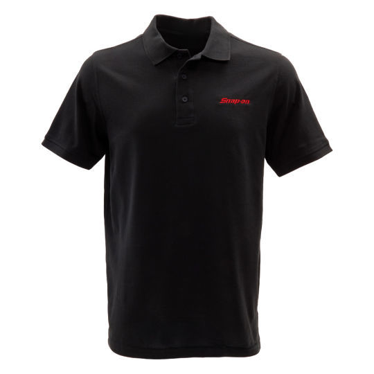 SNP2372-M - T-Shirt Polo Black, Red Snap-on - Medium