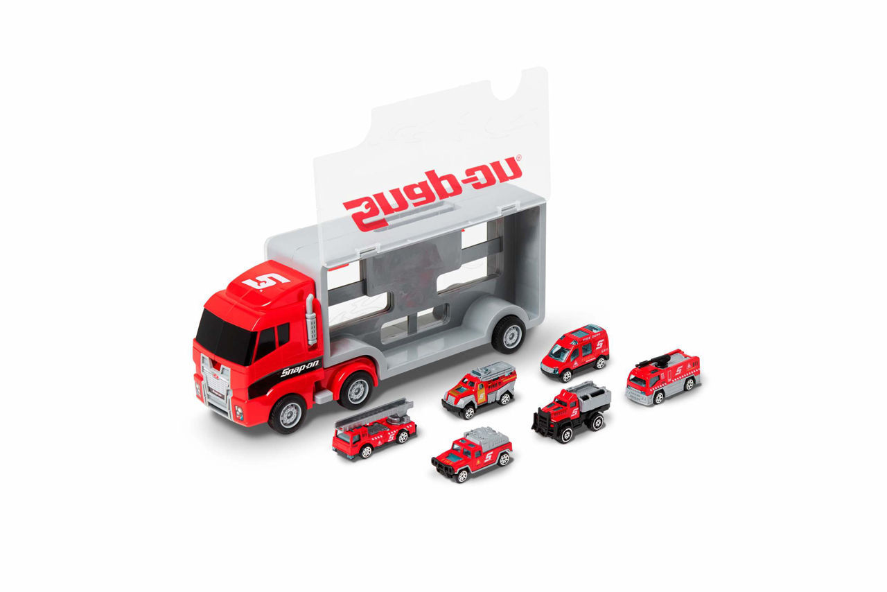 SSX23P144 - Kids Fire Truck Carrier