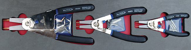 MOD.702SH45S - Retaining Plier Set; 3Pc