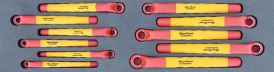 MOD.292SH45S - 1000V Offset Ring Spanner Set 6-16mm; 11Pc