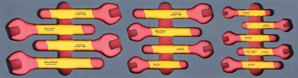 MOD.287SH45S - 1000V Open End Spanner Set 6-18mm; 13Pc